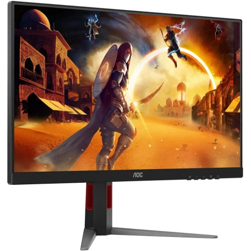 Монитор 27 AOC 27G4HA IPS, 1920x1080, 200Hz, 1ms, 300сd/m, 1000:1, HDR10 | 2xHDMI(2.0), DP(1.4) | HAS, Pivot, Swivel, InPSU, Speakers, Vesa 100, Black/Red фото 3