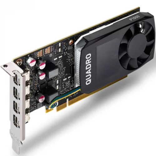Видеокарта VGA PNY Nvidia Quadro P1000 (GP107GL), 4GB GDDR5/128 bit, PCI Express 3.0 16x (PCI Express 2.x/1.х) (VCQP1000V2-SB) фото 2