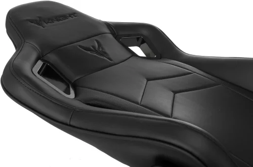 Кресло игровое Knight Gladiator черный экокожа с подголов. крестов. металл (KNIGHT GLADIATOR B) фото 17