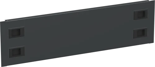 ITK by ZPAS Фальш-панель 19 3U крепление на защел. чер. РФ (ZP-FP05-03U-H-G3-R)