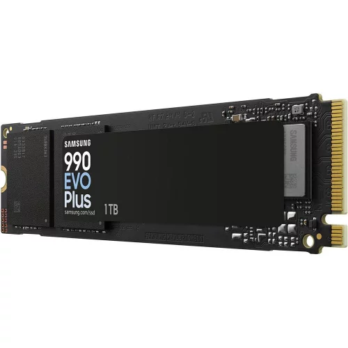 Твердотельный накопитель SSD Samsung M.2 2280 1 TB 990 EVO PLUS PCIe 4.0×4 / 5.0×2 NVMe (MZ-V9S1T0B/AM) фото 2