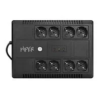 ИБП HIPER INLine LM-1000: Линейно-интерактивный 1000VA/600W Розетки: 8 CEE АКБ: Свинцово-кислотная, 12В / 9 Ач