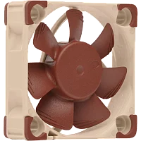 Кулер для корпуса/ Case Cooler Noctua NF-A4x10 FLX (40x40x10mm, 3-pin, 4.83CFM, 17.9dBA, 4500RPM, Beige/Brown)