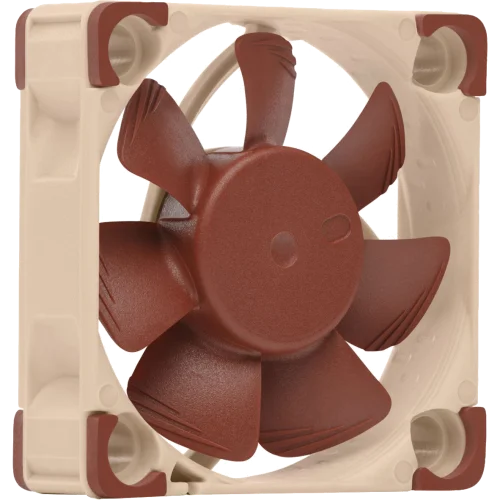 Кулер для корпуса/ Case Cooler Noctua NF-A4x10 FLX (40x40x10mm, 3-pin, 4.83CFM, 17.9dBA, 4500RPM, Beige/Brown)