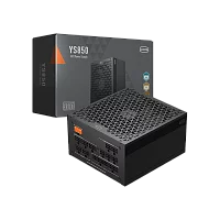 Блок питания ПК/ PCCooler, 850W 80+ Gold (ATX, 3.1, , Full modular, 1x24(20+4)pin 610mm, 2xCPU 8(4+4)pin 700mm, 2xPCIe*2 8(6+2)pin 750mm, 1x12V(2x6) 12+4pin 500mm, 2xSATA*3+MOLEX4pin*1 450+120+120+150mm , Active, 135x135mm, (P5-YS850-G1F)