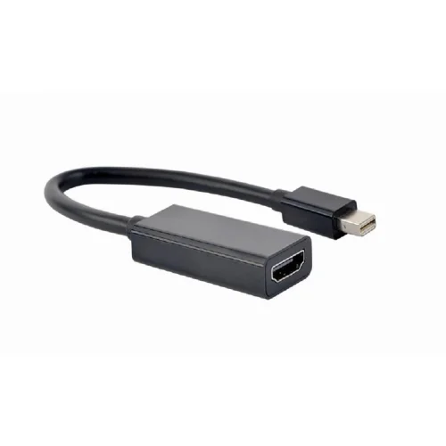 Cablexpert Переходник miniDisplayPort - HDMI, 20M/ 19F, кабель 15см, черный, пакет (A-mDPM-HDMIF-02) фото 3