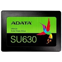 Твердотельный накопитель/ ADATA SSD Ultimate SU630, 1920GB, 2.5" 7mm, SATA3, 3D QLC, R/W 520/450MB/s, IOPs 40 000/65 000, TBW 400, DWPD 0.2 (3 года) (ASU630SS-1T92Q-R)