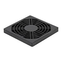 Exegate EX295255RUS Решетка для вентилятора с фильтром 90х90 ExeGate EG-090PSFB (90x90 мм, пластиковая, квадратная, с пылевым фильтром, черная)