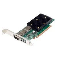 Сетевой адаптер Broadcom NetXtreme P1400GD (BCM957608-P1400GDF00) 1x400GbE (400/200/100/50/25GbE), PCIe 5.0 x16, QSFP112-DD, BCM57608, Ethernet Adapter