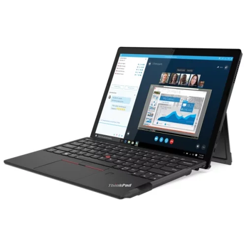 Ноутбук Lenovo ThinkPad X12 Detachable 12.3 FHD Touch, Core i5-1130G7, 8GB, 512GB SSD, WiFi, BT, FPR, Win10Pro, черный [20UW0008RT] фото 4