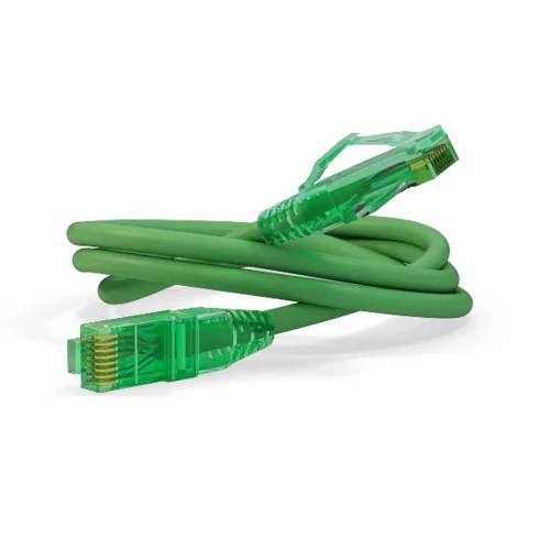 Кабельная сборка Hyperline PC-LPM-UTP-RJ45-RJ45-C6a-3M-LSZH-GN Патч-корд U/ UTP, Cat.6a (100% Fluke Component Tested), 10G, LSZH, 3м, зеленый