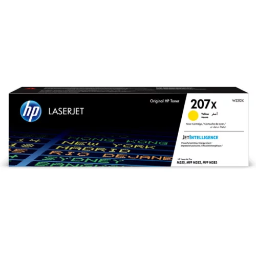 Тонер-картридж/ HP 207X Yellow LaserJet Toner Cartridge (W2212X)