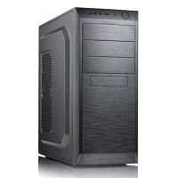 Корпус c блоком питания 450 Ватт/ Case Foxline FL-815, ATX, 3x5.25EXT, 1x3.5EXT, 3x3.5INT, 2xUSB2.0, HDA, w/o FAN, w/450W ATX PSU, w/1.2m EU pwr cord (FL-815-FZ450R)