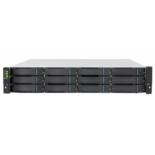 *Полка расширения сетевого хранилища Infortrend 2U/ 12bay dual redundant controller expansion enclosure 4x 12Gb SAS ports, 2x(PSU+FAN module), 12xdrive trays, 2x 12G to 12 G SAS cables and 1xRackmount kit(JB 3012R) (JB3012R100-8U32)
