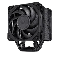 Кулер для процессора/ CPU Cooler Noctua NH-U12A chromax.black (169W, 4-pin PWM, 158mm, Al/Cu, 7x6mm, 2x120x120x25mm, 60CFM, 22.6dBA, 2000RPM, S: 1851/1700/1200/115X, AM5/AM4, Black)