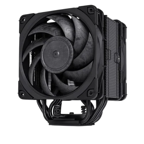 Кулер для процессора/ CPU Cooler Noctua NH-U12A chromax.black (169W, 4-pin PWM, 158mm, Al/Cu, 7x6mm, 2x120x120x25mm, 60CFM, 22.6dBA, 2000RPM, S: 1851/1700/1200/115X, AM5/AM4, Black)