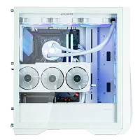 ZALMAN Z9 Iceberg MS, EATX, WHITE, WINDOW, 4x3.5", 5x2.5", 2xUSB2.0, 2xUSB3.0, 1xUSB 3.1 Gen2 Type-C, FRONT 3x140mm ARGB, REAR 1x140mm ARGB (Z9 ICEBERG MS WHITE)