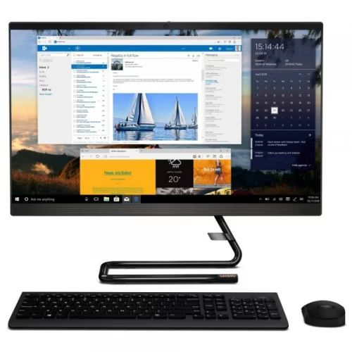 Моноблок Lenovo IdeaCentre A340-24IWL 23.8 FHD, Core i3-10110U, 8GB, 512GB SSD, DVD-RW, WiFi, BT, Win10 [F0E800T9RK]
