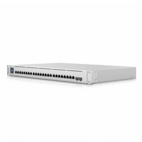 Ubiquiti Switch Enterprise XG 24 Layer 3 switch with (24) 10GbE RJ45 ports and (2) 25G SFP28 ports. (USW-ENTERPRISEXG-24)