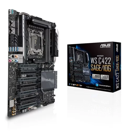 Материнская плата ASUS WS C422 SAGE/10G (90SW00J0-M0EAY0) фото 4