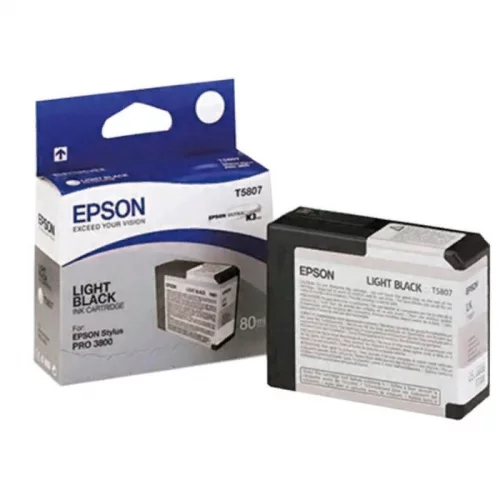 Картридж/ Epson Stylus Pro 3800 Ink Cartridge (80ml) Light Black (C13T580700)