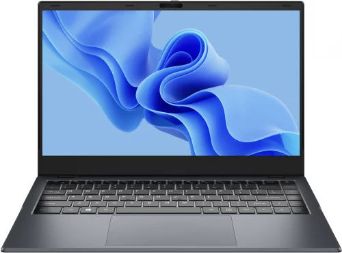 Ноутбук Chuwi GemiBook Xpro N-series N100 8Gb SSD256Gb Intel UHD Graphics 14.1 IPS FHD (1920x1080) Windows 11 Home grey WiFi BT Cam 5000mAh (1746155)