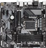 Материнская плата/ MB GIGABYTE INTEL B760 s1700, 4xDDR5(192GB), D-SUB/HDMI 2.0/2xDP, 1xPCIe 4.0x16, 2xPCIe 3.0, 1xLAN (2.5GbE), 4xSATA 6Gb/s, 1xM.2, 1xUSB-C, 3xUSB 3.2, 4xUSB 2.0, 1xPS/2, mATX (B760M DS3H)