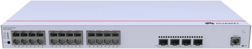 Коммутатор HUAWEI S310-24P4S L2+ (static router), 24*10/ 100/ 1000BASE-T ports, 4*GE SFP ports, POE+(370W) (98012201)
