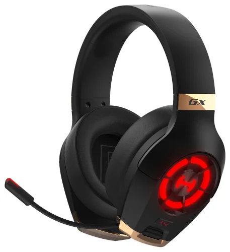 Наушники с микрофоном Edifier GX черный 2м мониторные USB оголовье (GX#MLN)