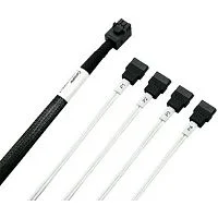 Кабель/ SFF-8643/ 4SATA-0.8M (LRSF43ST8P-0.8M)