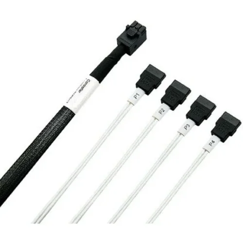 Кабель/ SFF-8643/ 4SATA-0.8M (LRSF43ST8P-0.8M)