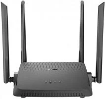 Роутер беспроводной D-Link DIR-825/ RU/ R5 AC1200 10/ 100/ 1000BASE-T черный (DIR-825/RU/R5)