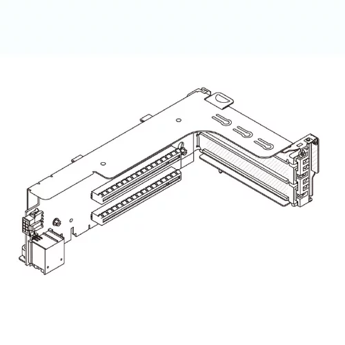 Райзер-карта Lenovo ThinkSystem V3 2U E/ x16/ x16 PCIe Gen4 Riser 1/ 2 Option Kit (4XH7A82894)