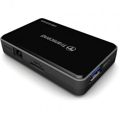 Концентратор USB/ Transcend USB3.0 4-Port HUB (TS-HUB3K) фото 2
