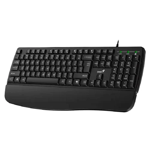 Клавиатура проводная GENIUS KB-123 черный (USB, 104 клавиши) (31300021402) фото 2