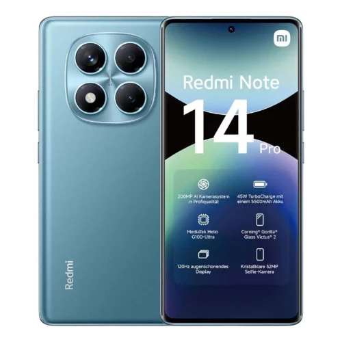 Смартфон Redmi Note 14 Pro 12+512Gb голубой (MZB0IW0RU)