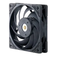 Кулер для корпуса/ Case Cooler Scythe Grand Tornado 120 (120x120x26mm, 4-pin PWM, 63.25CFM, 23.37dBA, 2000RPM, Black) (GT1225FD20-P)