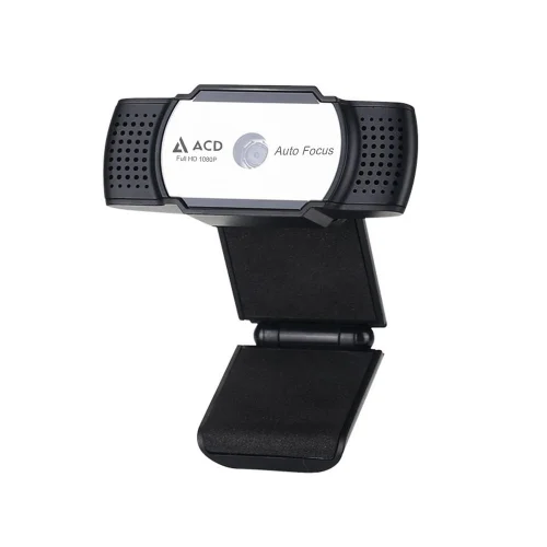 Веб-камера ACD-Vision UC600 Black Edition CMOS 5МПикс, 2592x1944p, 30к/ с, автофокус, микрофон встр., кабель USB 2.0 1.5м, шторка объектива, универс. крепление, черный, RTL (551882) (ACD-DS-UC600 BE)
