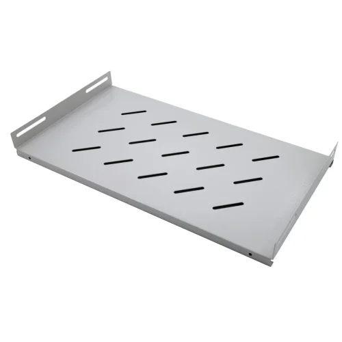 5bites Полка стационарная CS201-450G для сетевого шкафа D=450 / 490*270*1U / 19 / GREY