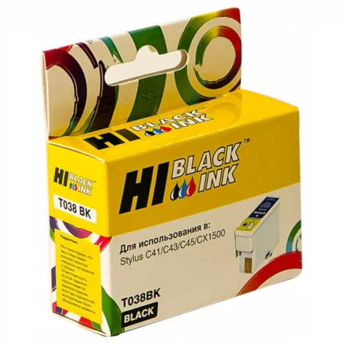Картридж Hi-Black HB-T0631 черный (для Epson Stylus C67/ 87/ CX3700/ 4100/ 4700) (15301701)