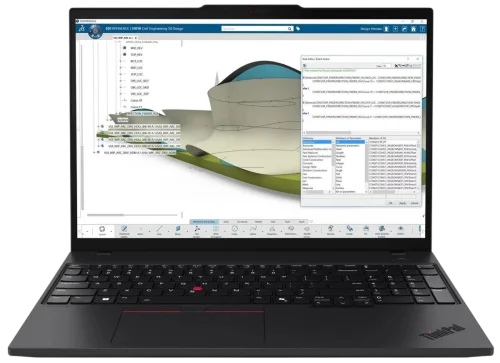Ноутбук Lenovo ThinkPad P16s G4, 16 WQUXGA (3840x2400) Touch OLED, Ryzen AI 7 350, 32GB, 1TB PCIe SSD, AMD Radeon 860M, Wi-Fi 7 MT7925+BT 5.4, Wired Ethernet, 86Wh, BKLT KB ENG, No OS, 1Y (21QSS16N00)
