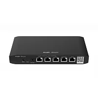 Ruijie Reyee 5-Port Gigabit Cloud Managed router, 5 Gigabit Ethernet connection Ports, support up to 2 WANs, 100 concurrent users, 600Mbps. (RG-EG105G V2)