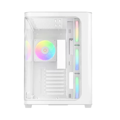 корпус Ocypus Iota C70 WH Curve ARGB Digital, ATX, Type-C*1, USB3.0*2, REAR 1x120mm ARGB, MB SIDE 3x120mm ARGB