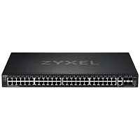 Коммутатор/ Zyxel XGS2220-54 L3 Access switch , rack 19", 48xRJ-45: 1G, 2xRJ-45: 1/2.5/5/10G, 4xSFP+, standalone/cloud management (XGS2220-54-EU0101F)
