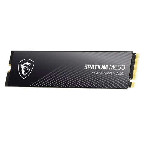 Твердотельный накопитель SSD MSI M.2 2280 1TB SPATIUM M560 Client SSD S78-440L0F0-P83, PCIe Gen5x4 with NVMe фото 2