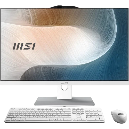 Моноблок Modern AM242P 1M-2419XRU 23.8(1920x1080 IPS)/ Intel Core 5 120U(1.4Ghz)/ 16384Mb/ 512PCISSDGb/ noDVD/ Int:Intel® Graphics/ Cam/ BT/ WiFi/ war 1y/ 4.65kg/ White/ noOS + Wireless KB+M (9S6-AE0722-2419)