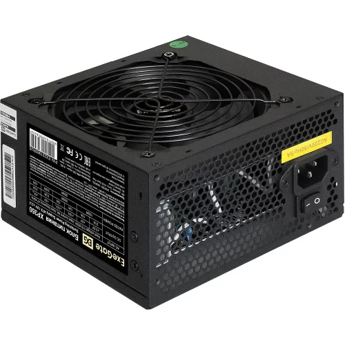 Exegate EX221985RUS Блок питания 350W ATX-XP350 OEM, black, 12cm fan, 24+4pin, 3*SATA, 1*FDD, 2*IDE [251758]