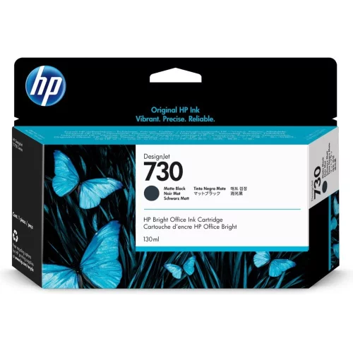 Картридж HP 730 черный матовый (P2V65A) (P2V65A) Картридж/ HP 730 130-ml Matte Black DesignJet Ink Cartridge (P2V65A)