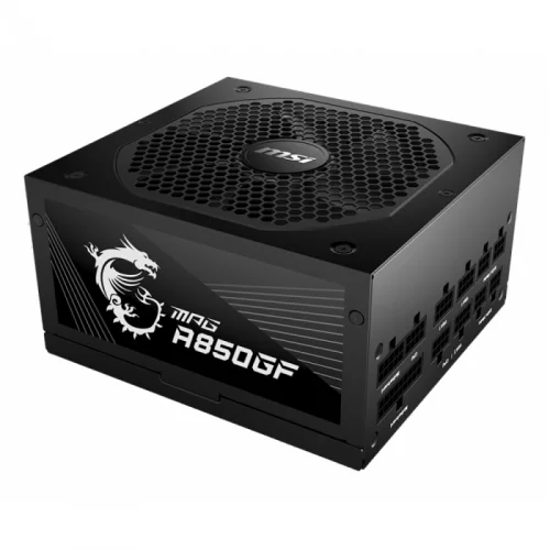MPG A850GF 850W, 80 PLUS Gold, полностью модульный, RTL {6} (754273) (306-7ZP0C11-CE0)