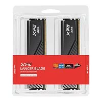 Модуль памяти 32GB ADATA DDR5 6000 UDIMM LANCER BLADE RGB AX5U6000C4816G-DTLABRBK Non-ECC, CL48-48-48, kit 2x16gb